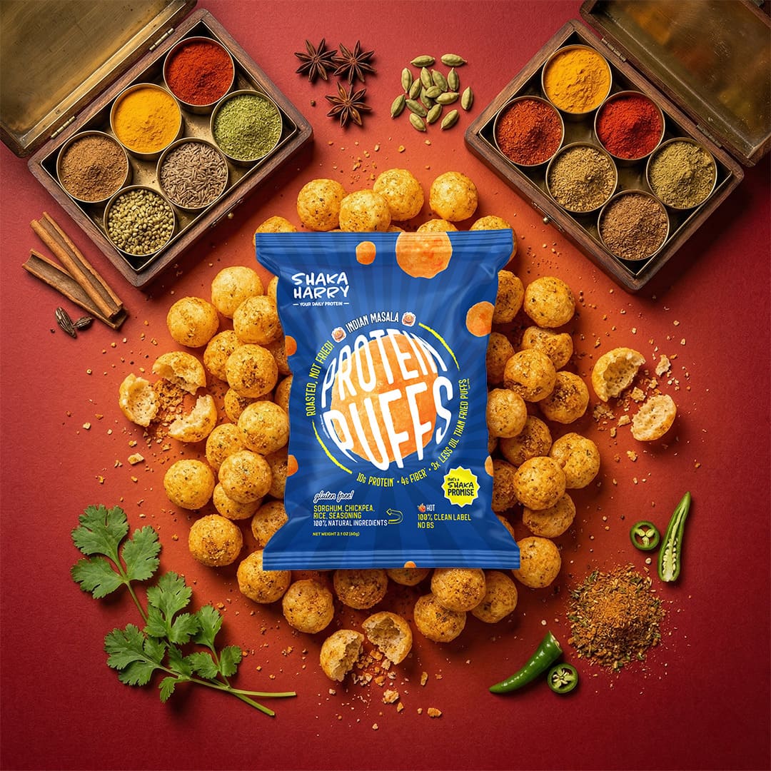 Protein Puffs - Indian Masala